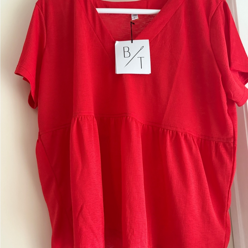 Women's Red Top
